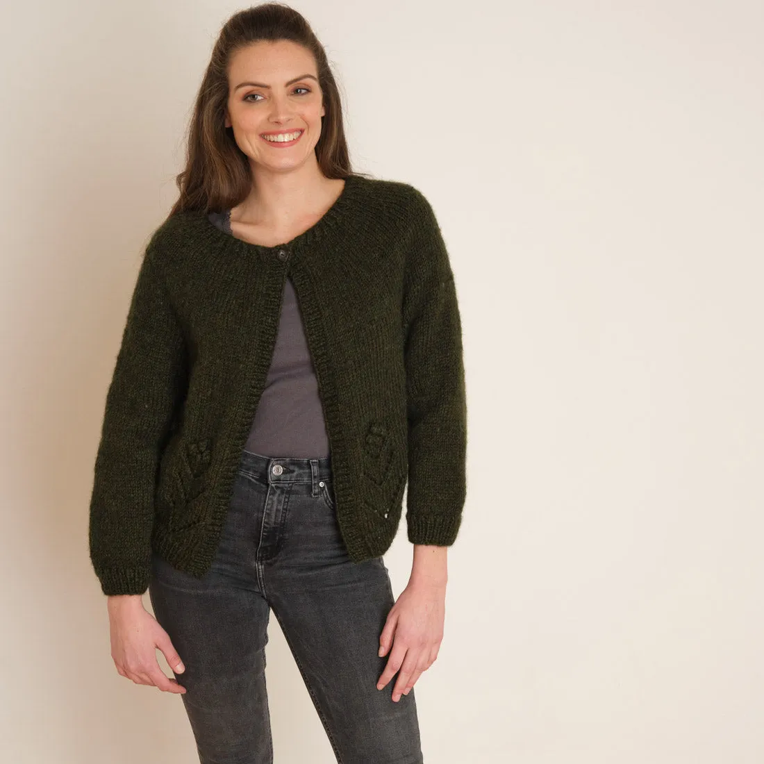 Amara Hand Knitted Cardi