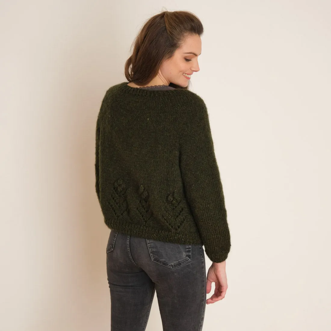 Amara Hand Knitted Cardi