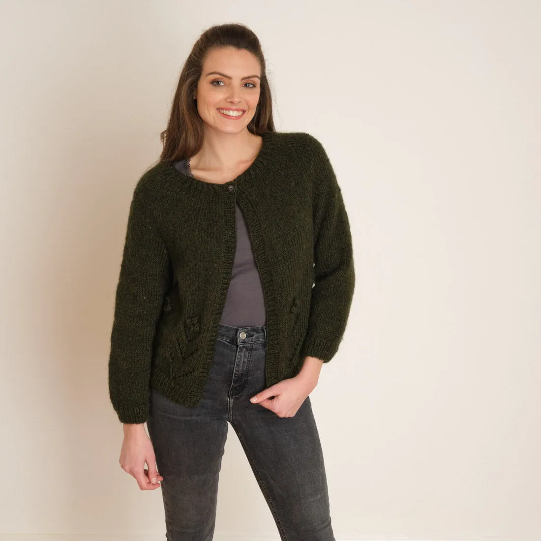 Amara Hand Knitted Cardi