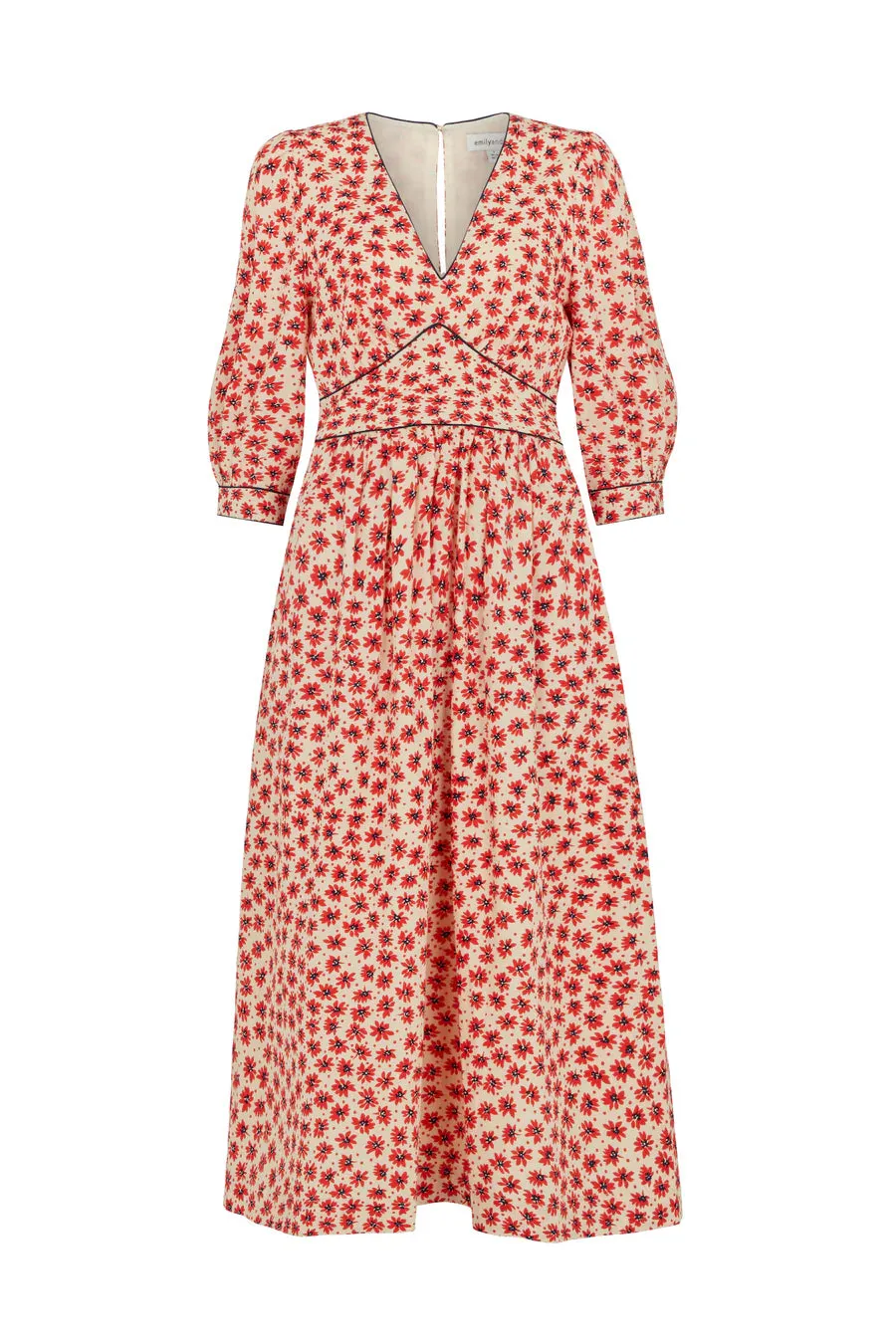 Amelia Dress - Wild Poppy