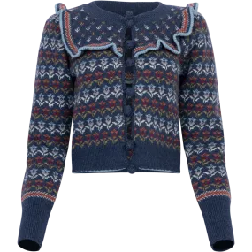 Anna Knits L/Slv Cardigan - Multi