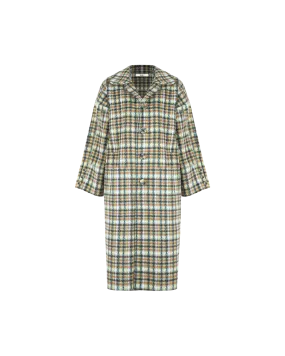 BASIL COAT TARTAN