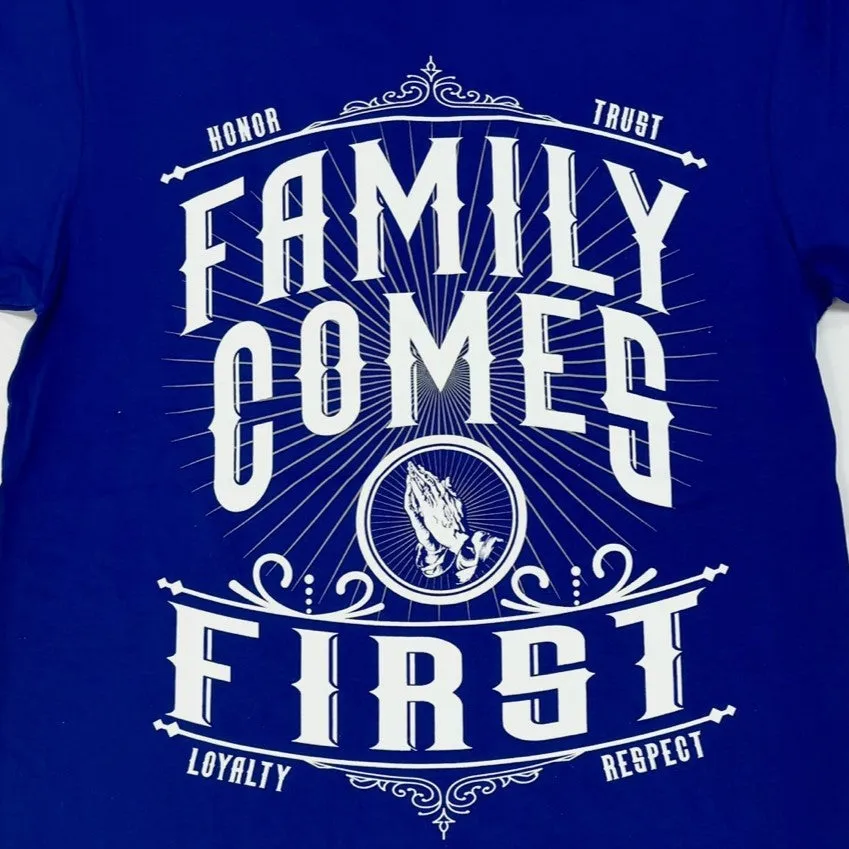 BILLIONAIRE Family Comes First Heavyweight Graphic T-shirt