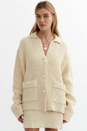 BLANCA Womens Belle Cardigan Cream