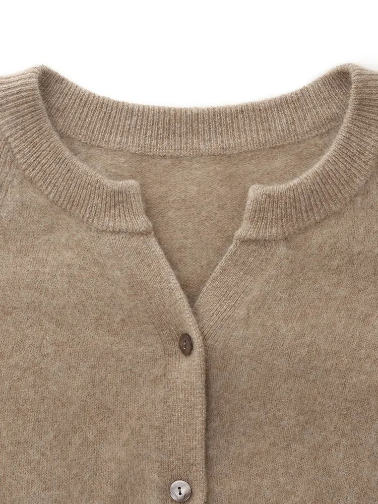 Brushed Cashmere Women Cardigan