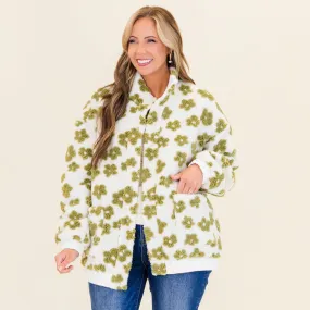 Cafe Conversations Jacket, Green