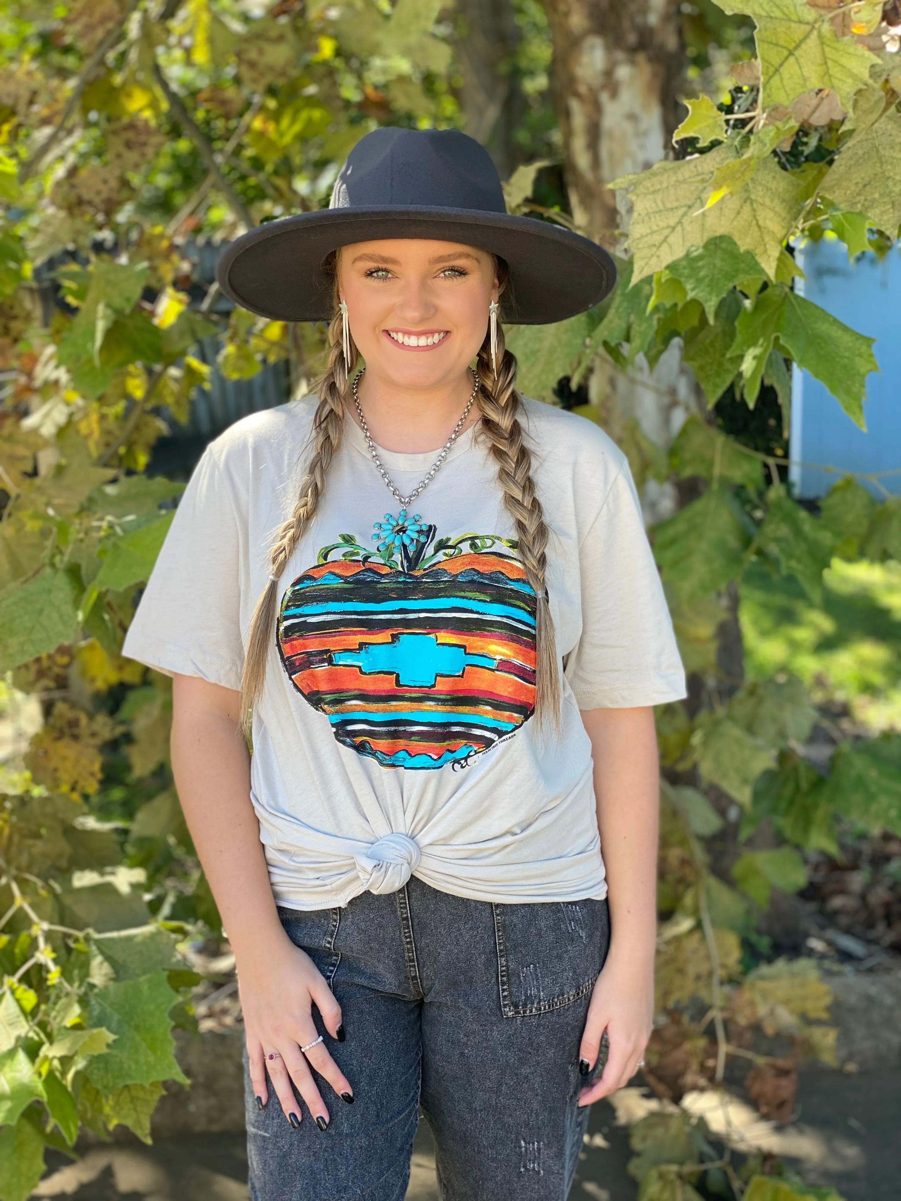 Callie’s Aztec Pumpkin Graphic Tee