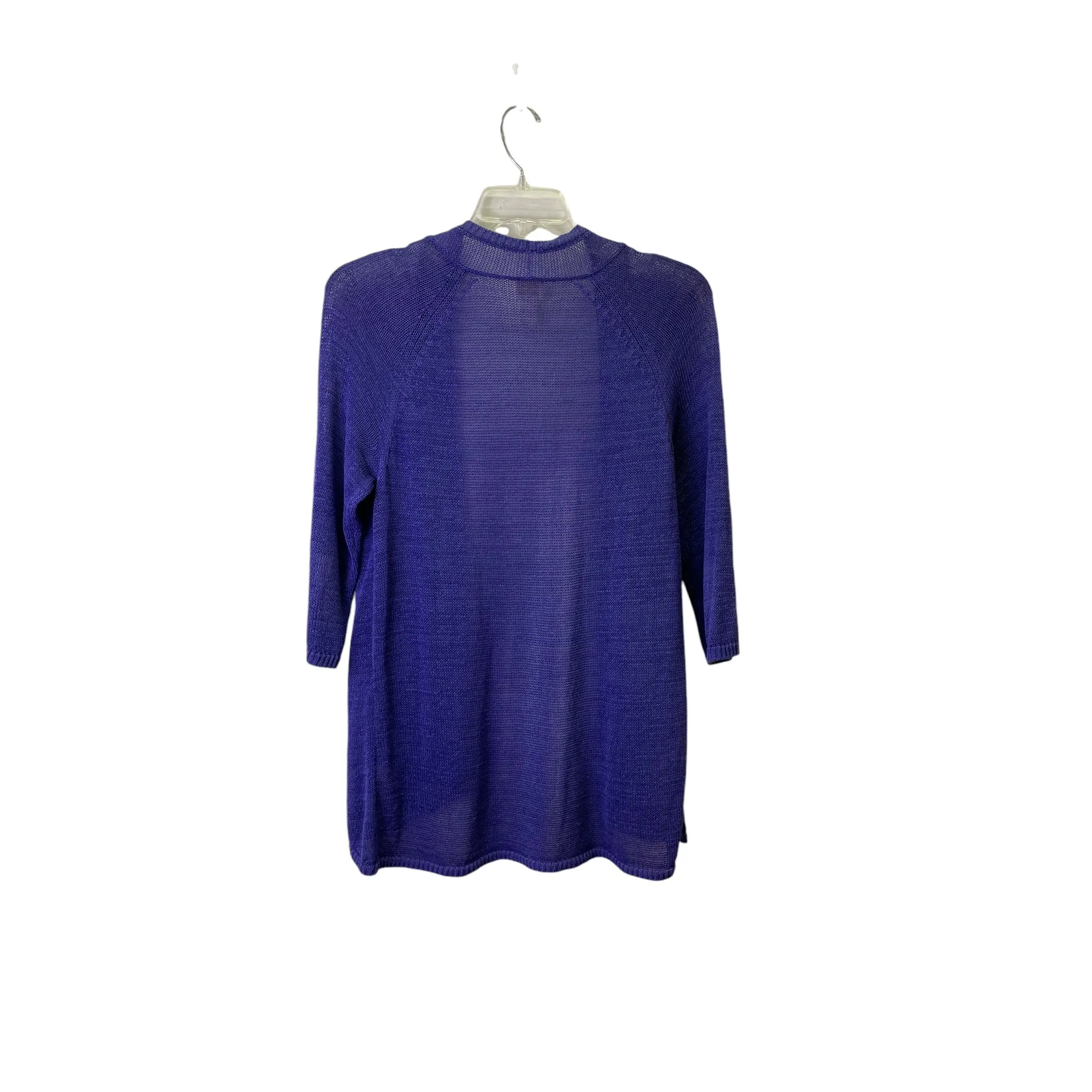 Cardigan By Chicos In Purple, Size:L