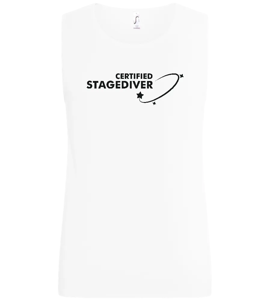 Certified Stagediver Stars Design - Basic men's tank top