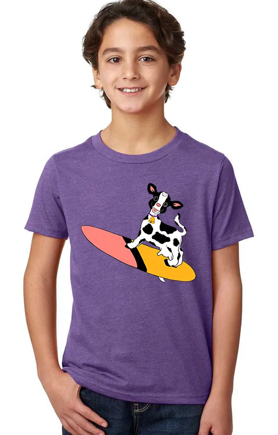 Cowabella T-Shirt - Toddler & Youth Team Purple