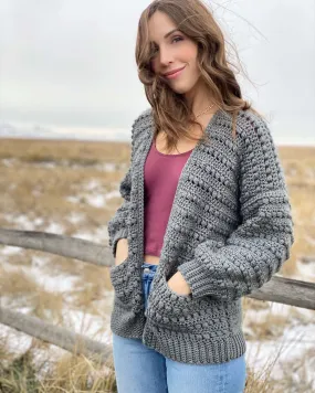 Crochet Kit - The Stony Shore Cardigan