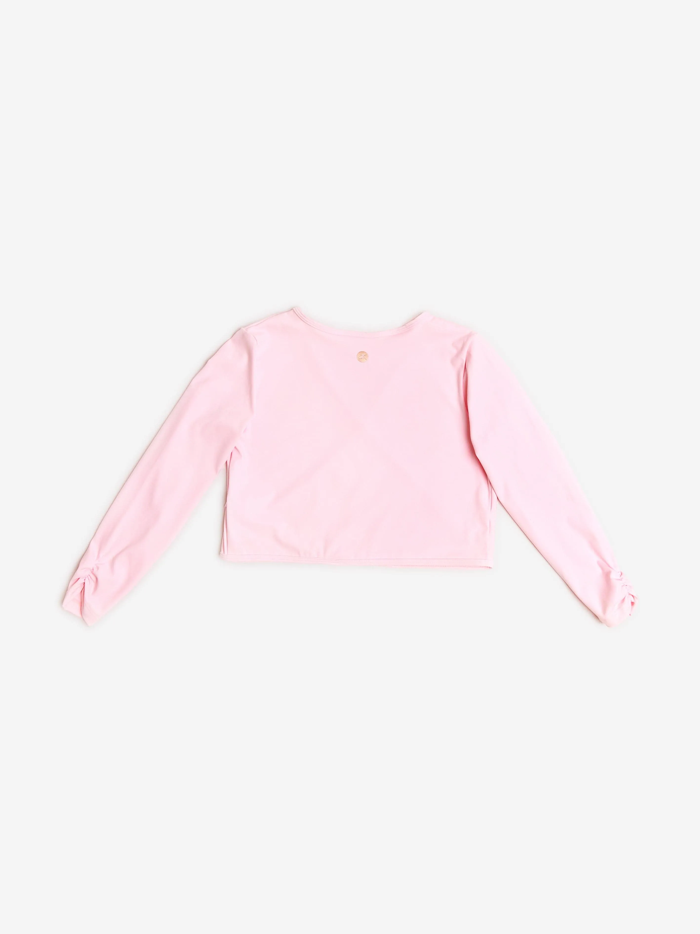 Danskin Girls Rhythm Wrap Top in Pink