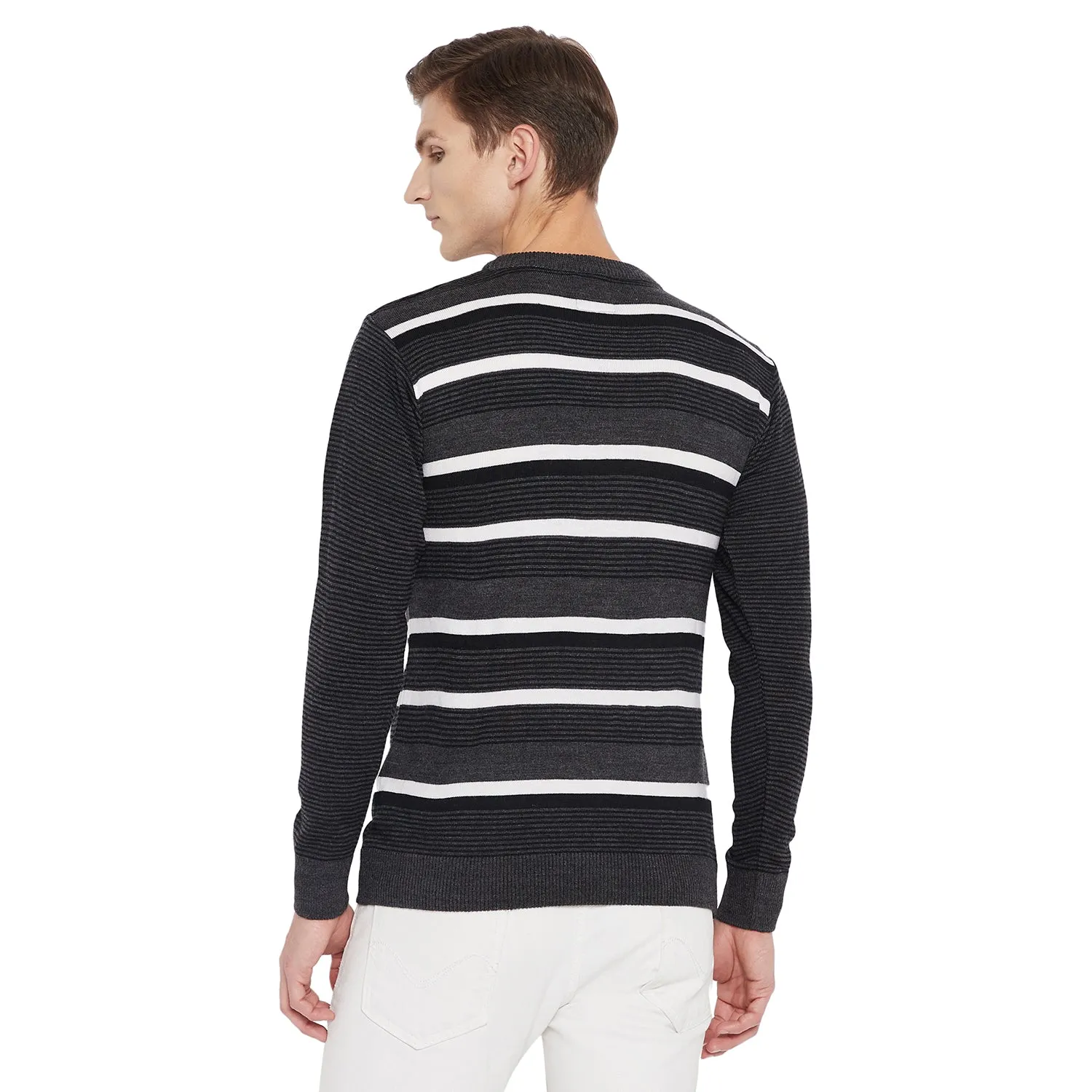 Duke Stardust Men Full Sleeve Round Neck Sweater (SDS8043)