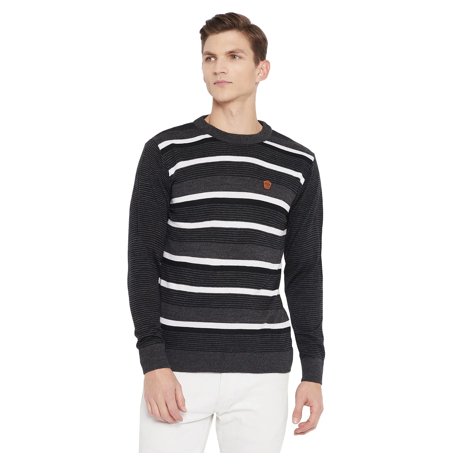 Duke Stardust Men Full Sleeve Round Neck Sweater (SDS8043)