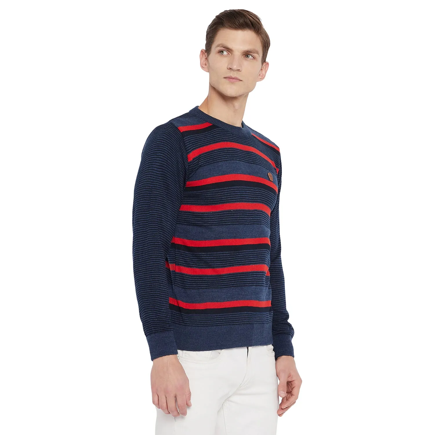 Duke Stardust Men Full Sleeve Round Neck Sweater (SDS8043)