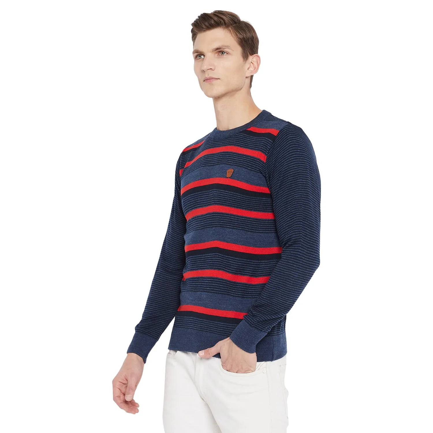 Duke Stardust Men Full Sleeve Round Neck Sweater (SDS8043)