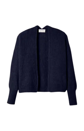 East Cardigan - Navy Melange