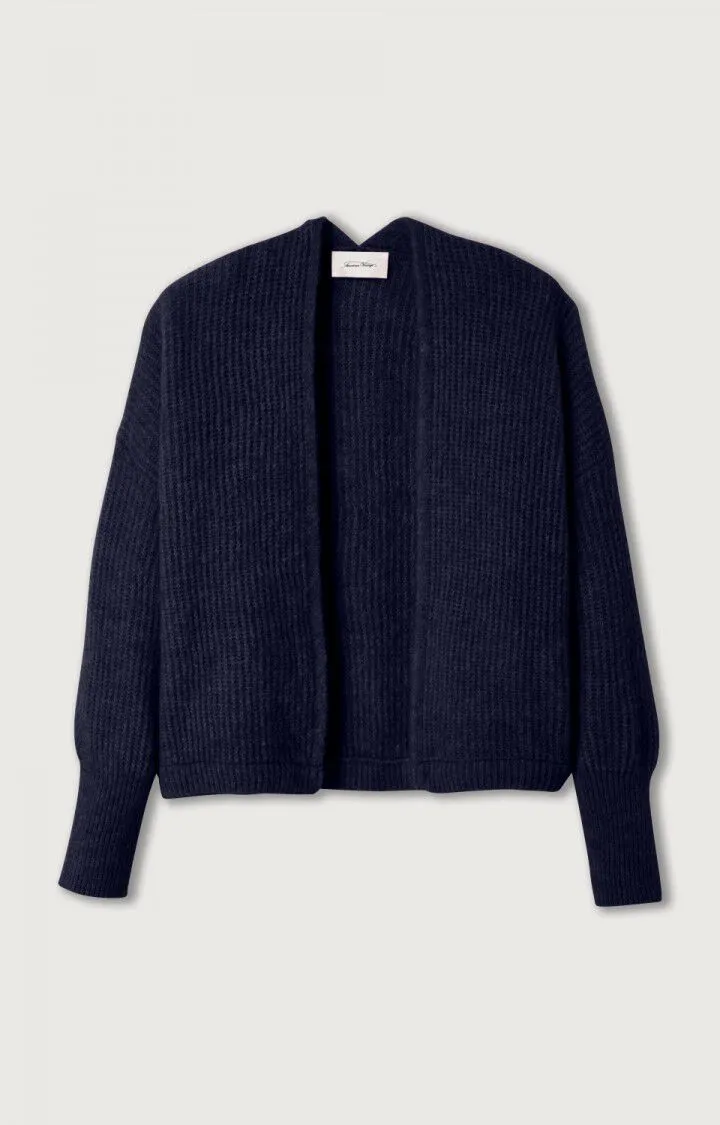 East Cardigan - Navy Melange