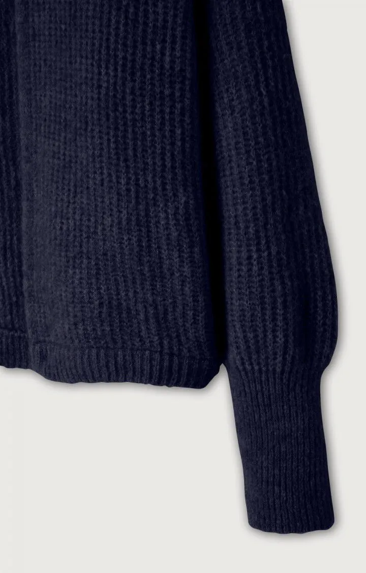 East Cardigan - Navy Melange