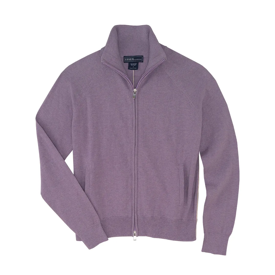 Essex Allie Mock Neck Zip Cardigan