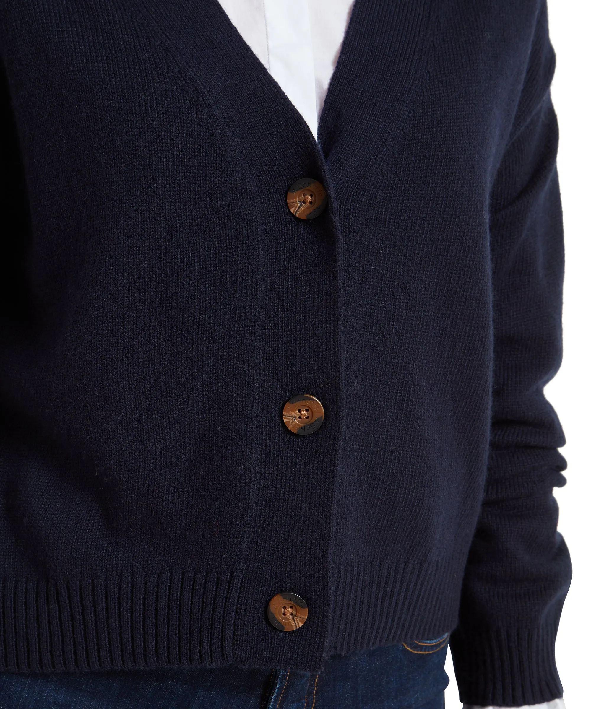 Filey Cardigan - Navy