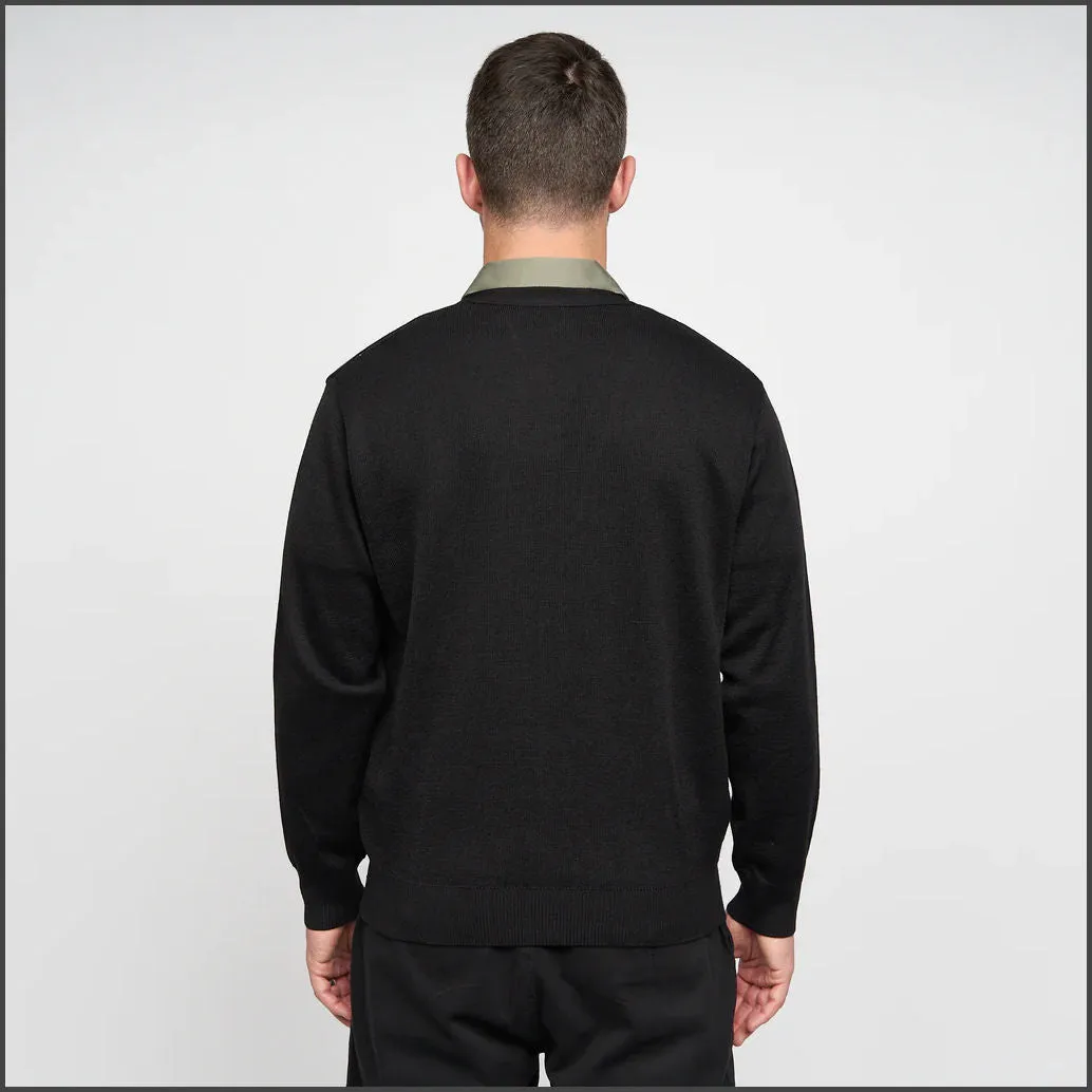 Gabicci  Classic K02 Black Cardigan