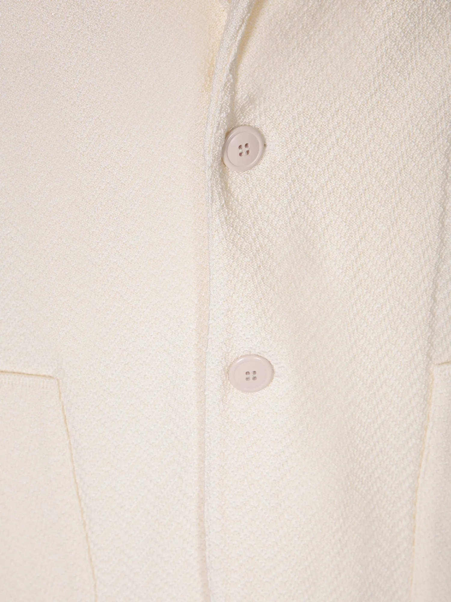 Herringbone ivory cardigan style jacket