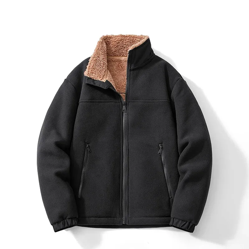 HIGHLANDER SHERPA-LINED JACKET