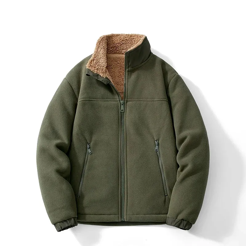 HIGHLANDER SHERPA-LINED JACKET