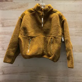 Jacket Faux Fur & Sherpa By Madewell In Yellow, Size: M