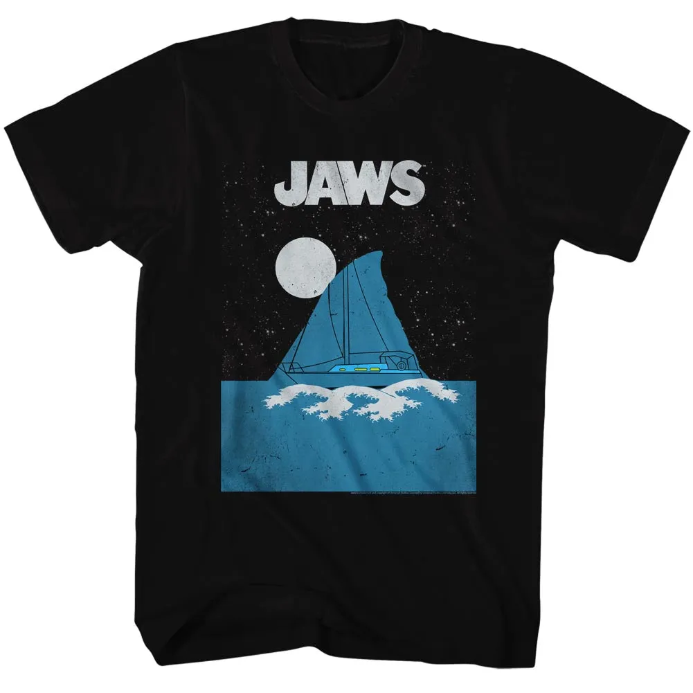 Jaws Jaws Boat Fin Men's T-Shirt