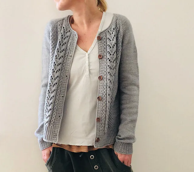 Kit de tricot cardigan Mariechen par Isabell Kraemer