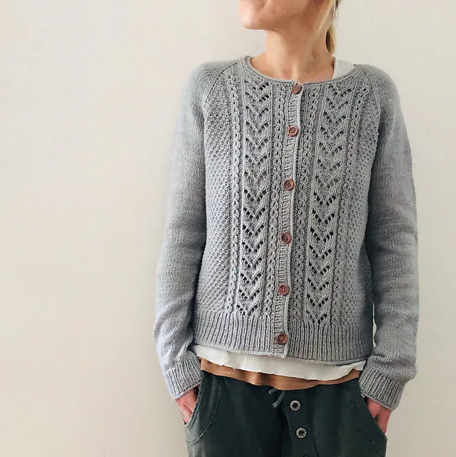 Kit de tricot cardigan Mariechen par Isabell Kraemer