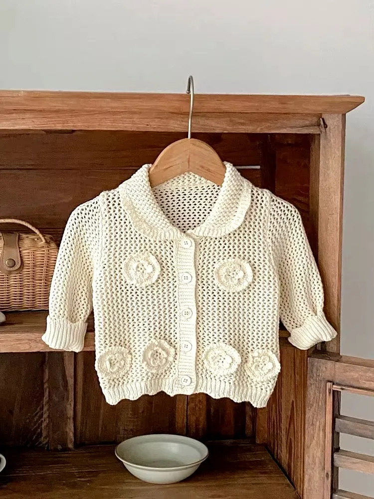 Knitted Crochet Cardigan