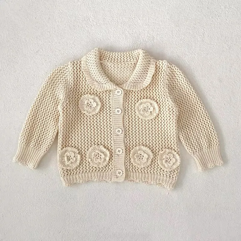 Knitted Crochet Cardigan