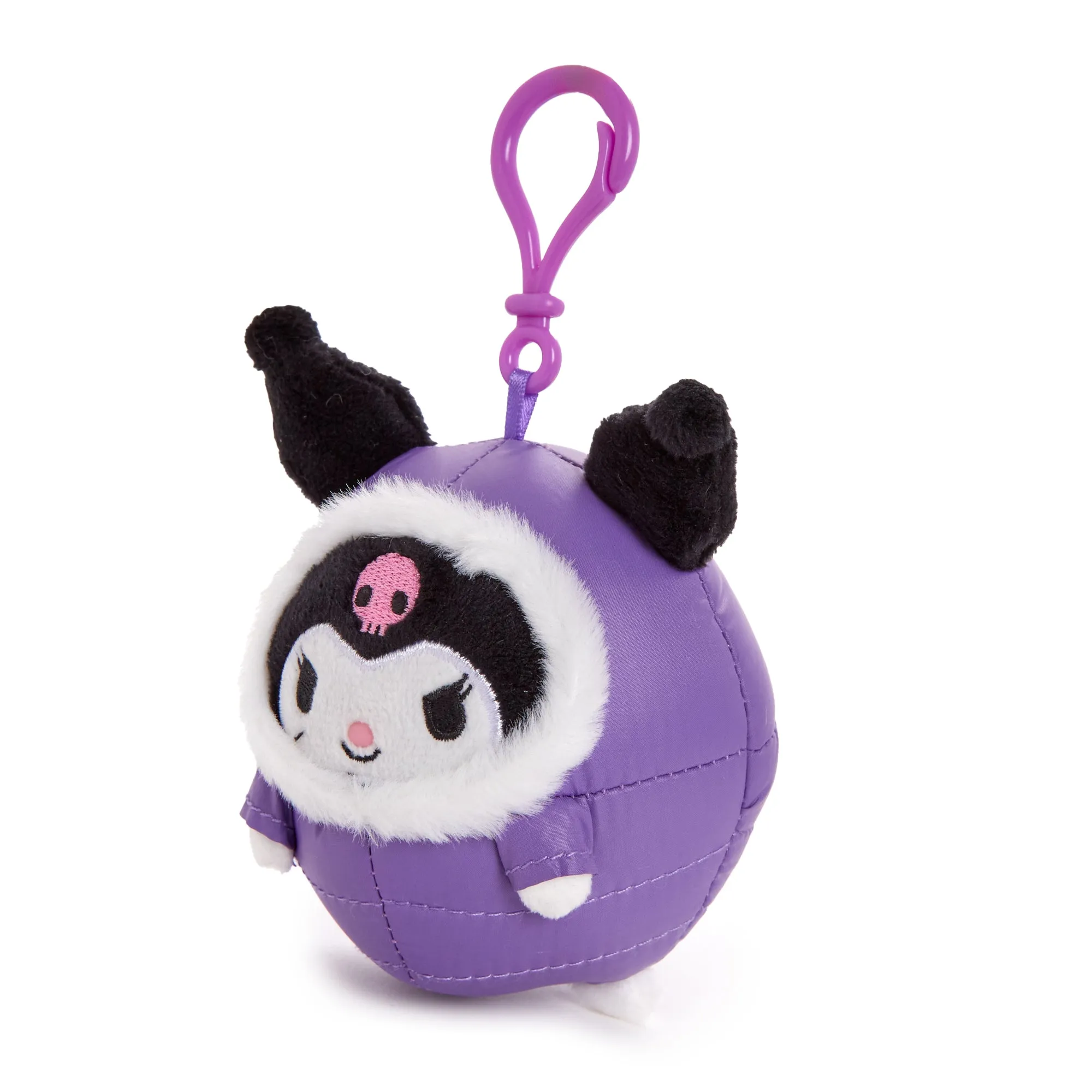 Kuromi Mascot Clip (Winter Puffer Series)