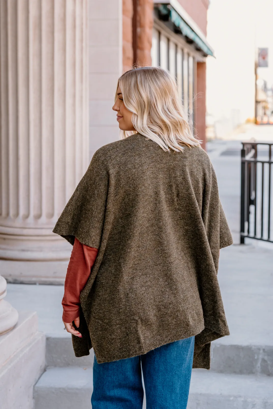 Leilani Oversized Cardigan | Olive