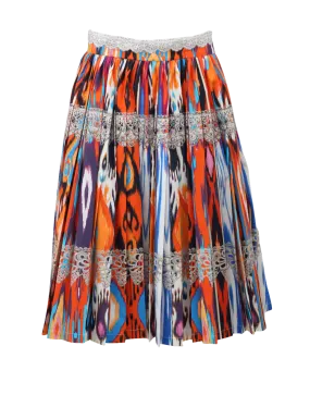 Liutaio Abstract Print Skirt