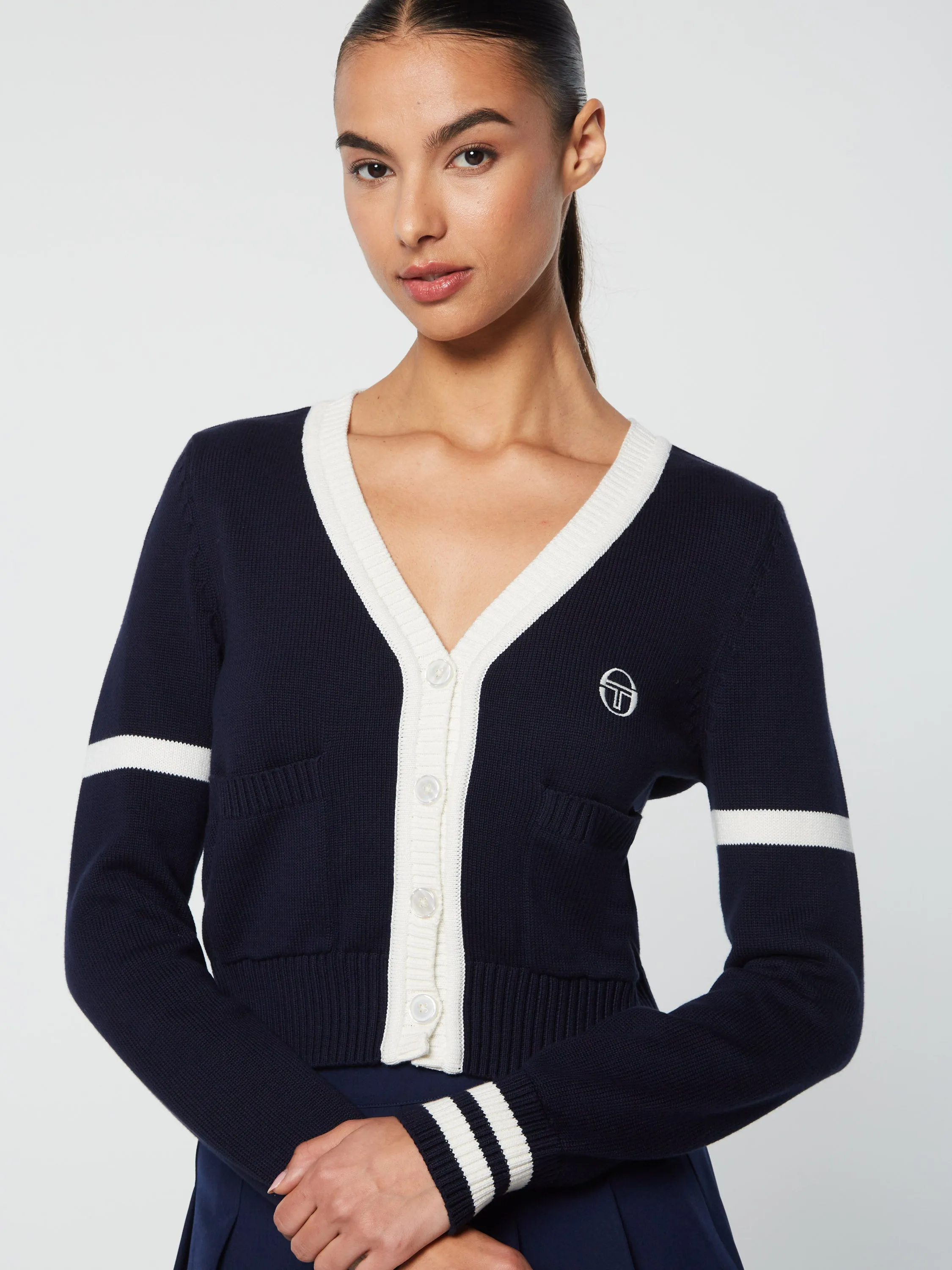 Lucia Knit Cardigan- Maritime Blue