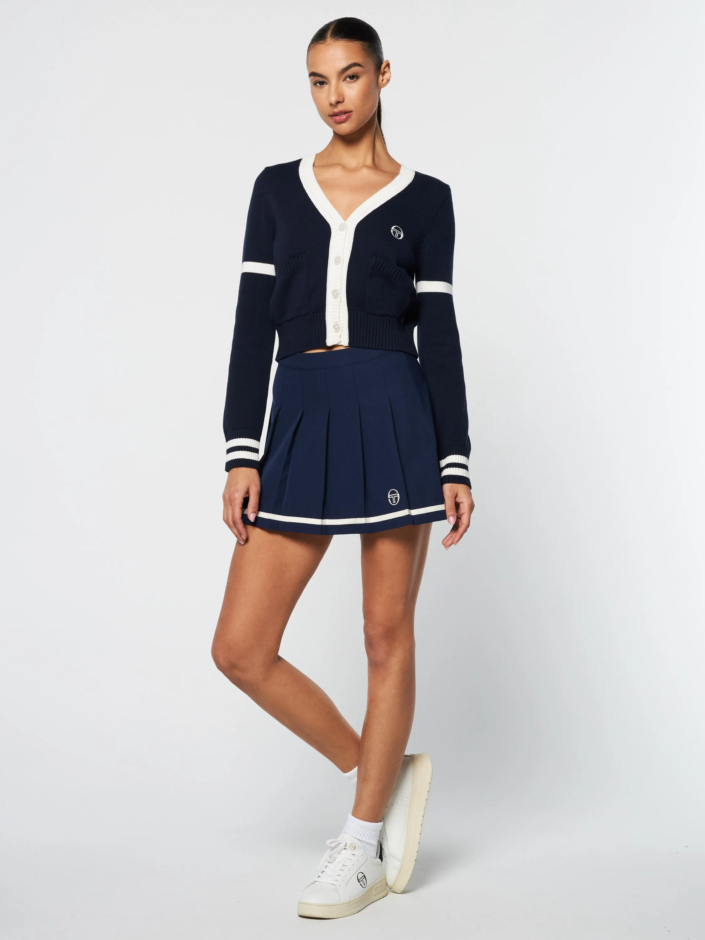 Lucia Knit Cardigan- Maritime Blue