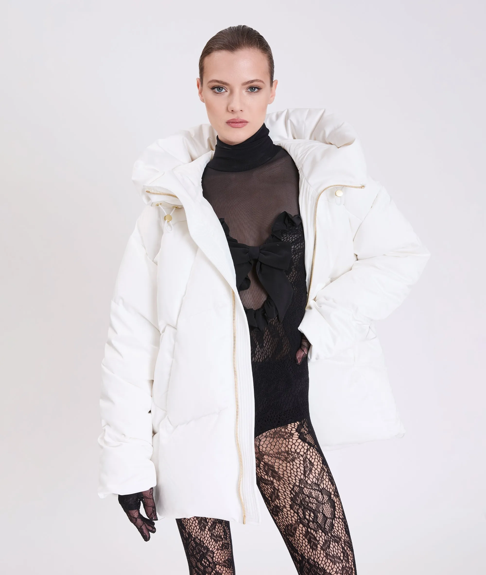 MATILDE SATIN | PUFFER JACKET