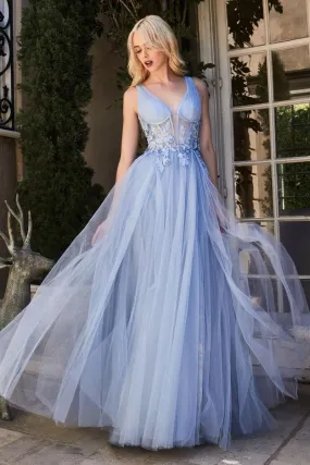 MEGARA TULLE GOWN CDA1057