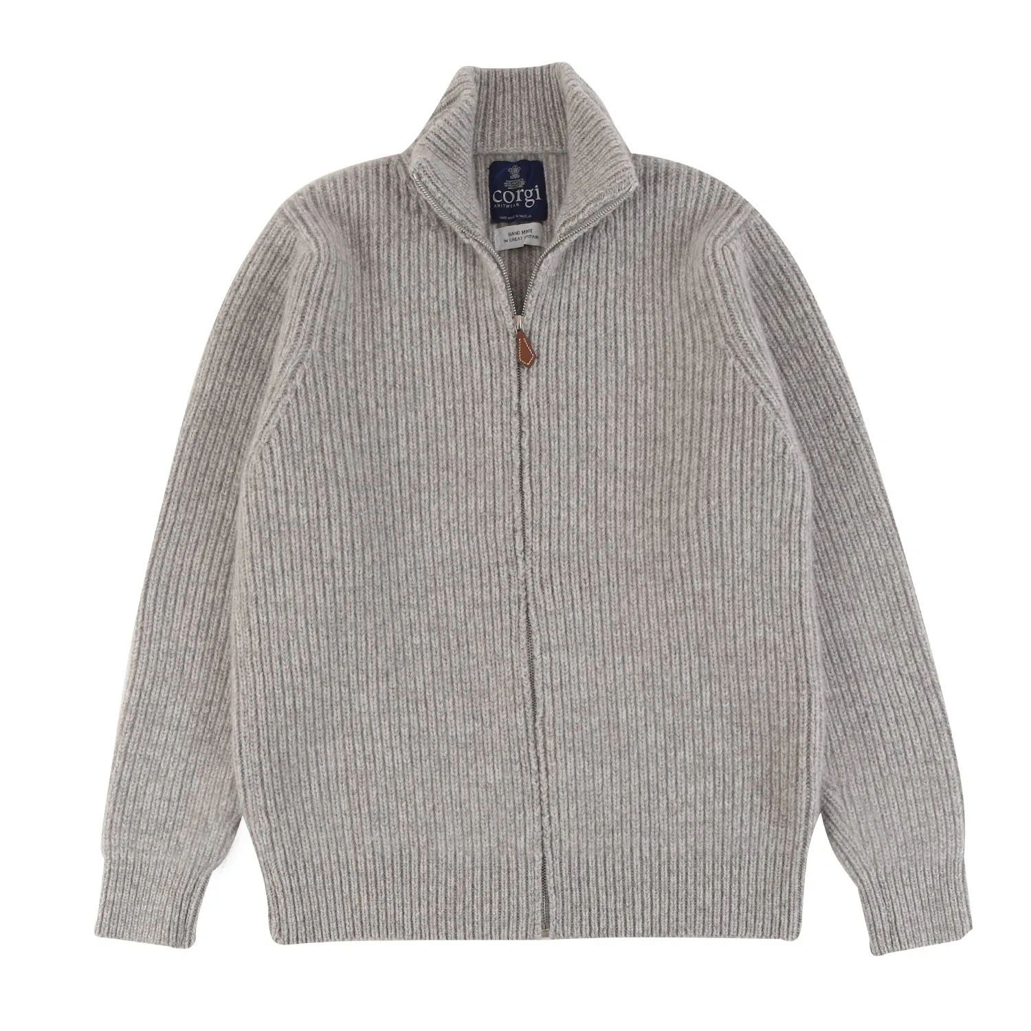 Men's Ribbed Zip Cardigan