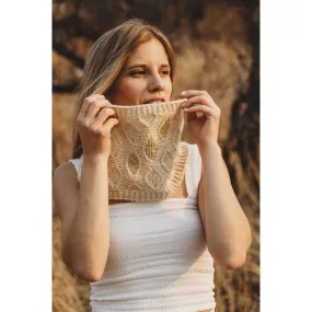 Only Scales Cowl By Pope Knits - Yarns, Beads and Digital Pattern!