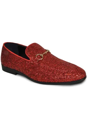 "Glitter" Red Shoes