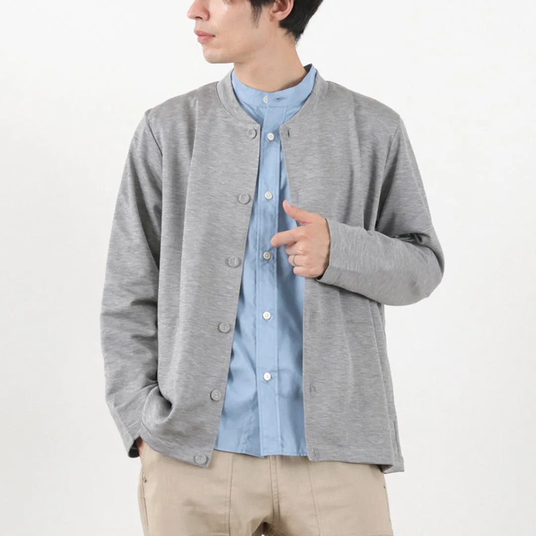 RE MADE IN TOKYO JAPAN / Viscose knit crew neck Cardigan