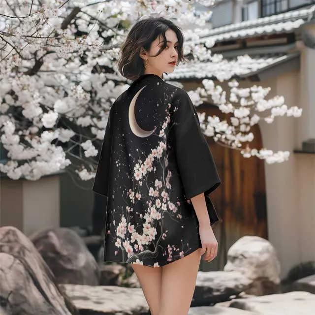 Sakura Short Kimono