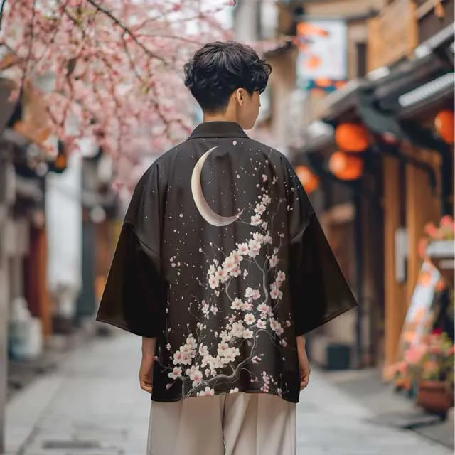 Sakura Short Kimono