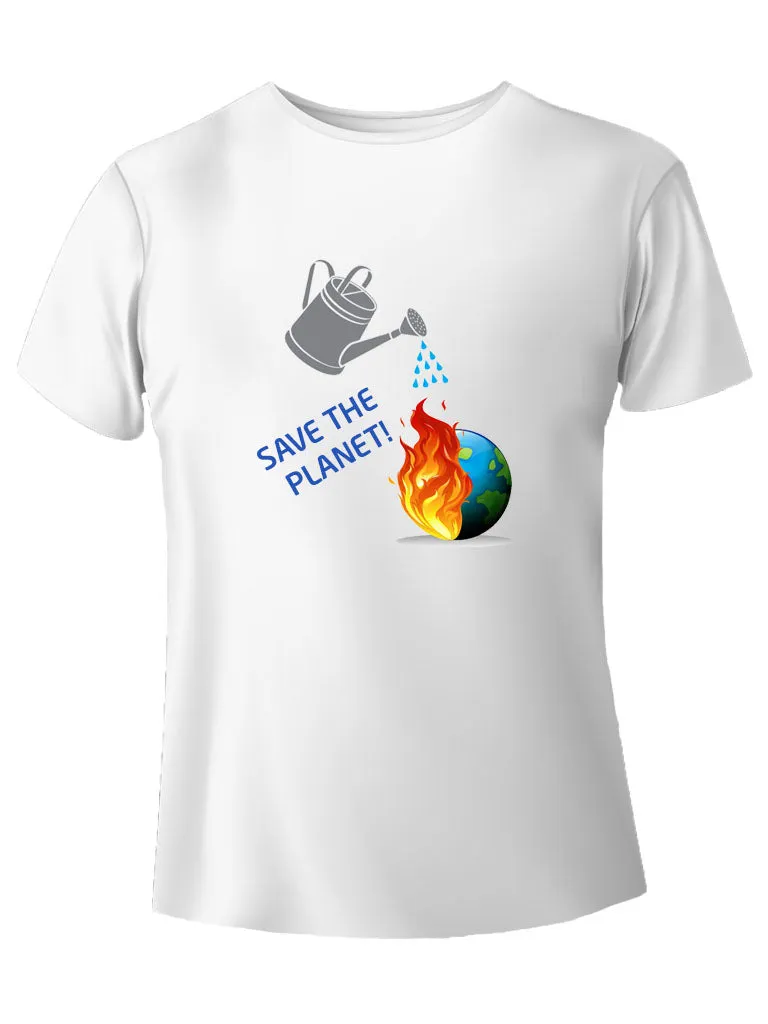 Save the planet t-shirt