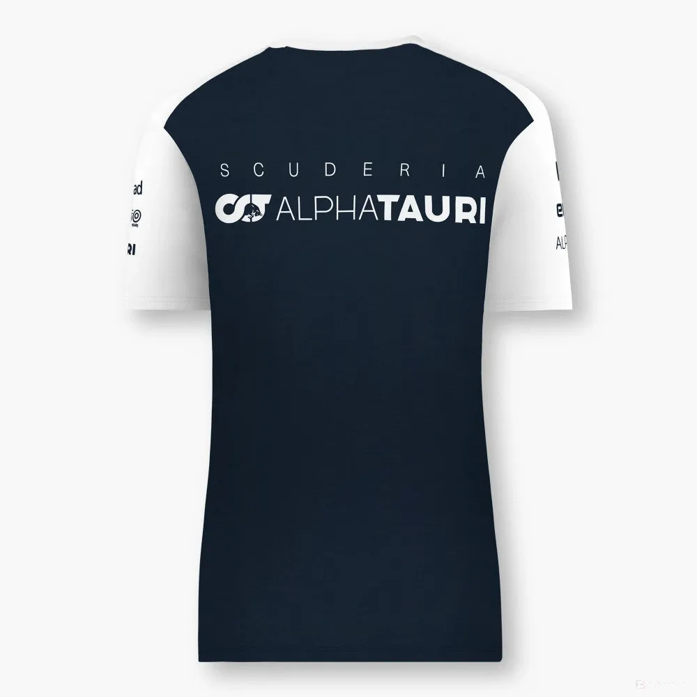 Scuderia Alpha Tauri, Woman, Team T-shirt, Navy 2022